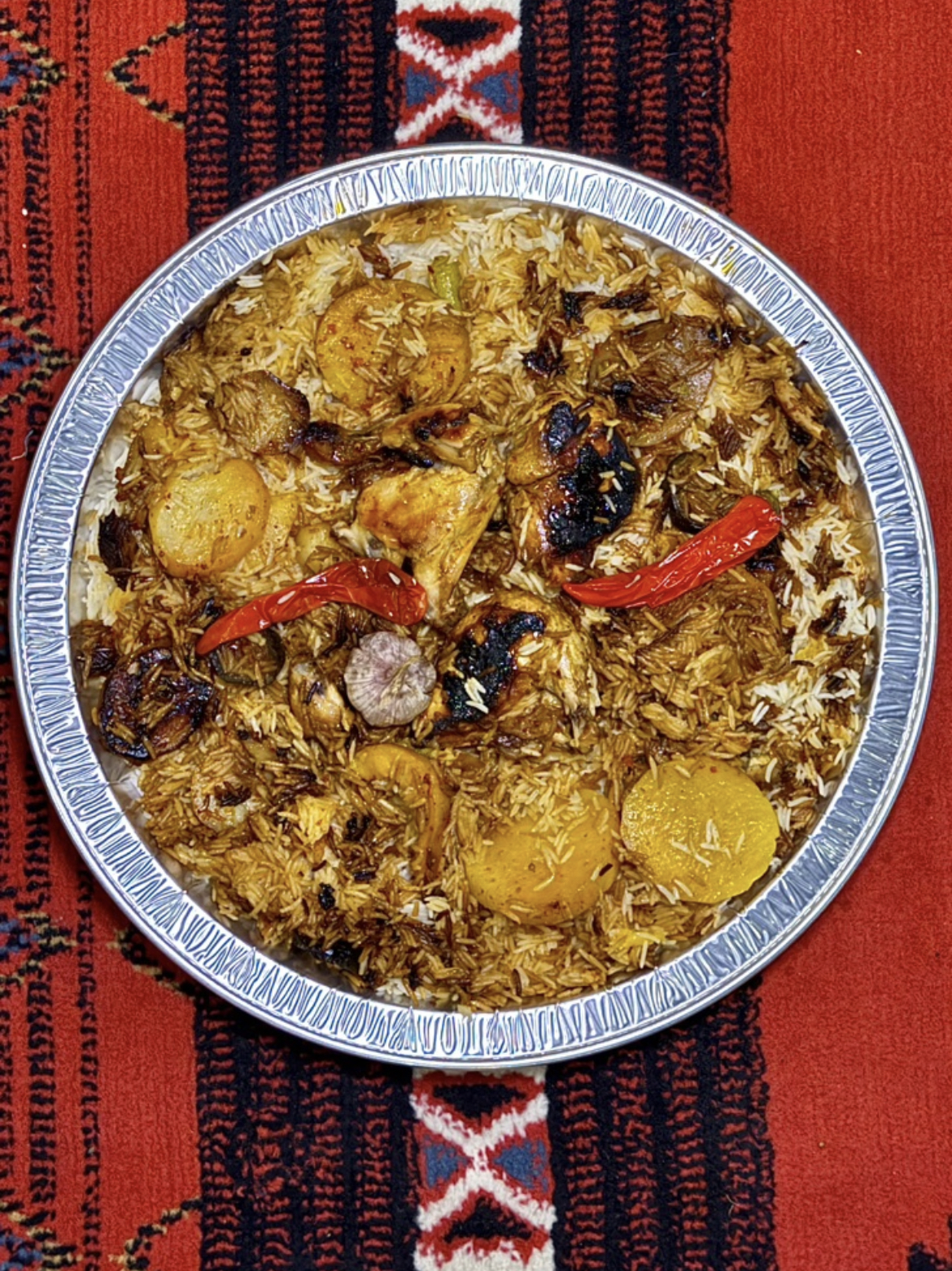 مقلوبة رز وسط